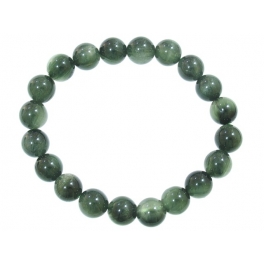 Green Rutilated Quartz round beads bracelet Green Rutilated Quartz round beads bracelet