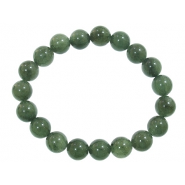 Green Rutilated Quartz round beads bracelet Green Rutilated Quartz round beads bracelet