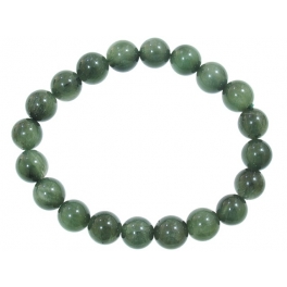 Green Rutilated Quartz round beads bracelet Green Rutilated Quartz round beads bracelet