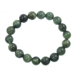 Green Rutilated Quartz round beads bracelet Green Rutilated Quartz round beads bracelet
