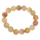 Mixed Rutilated Quartz round beads bracelet