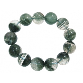Green Phantom round beads bracelet Green Phantom round beads bracelet