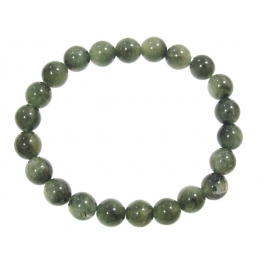 Green Rutilated Quartz round beads bracelet Green Rutilated Quartz round beads bracelet