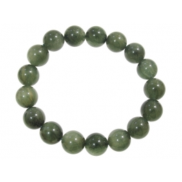 Green Rutilated Quartz round beads bracelet Green Rutilated Quartz round beads bracelet