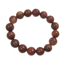 Red Rutilated Quartz round beads bracelet Red Rutilated Quartz round beads bracelet