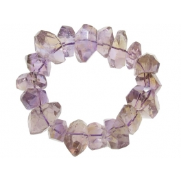 Ametrine bugle beads bracelet Ametrine bugle beads bracelet