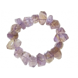 Ametrine bugle beads bracelet