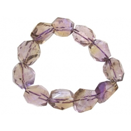 Ametrine bugle beads bracelet Ametrine bugle beads bracelet