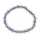 Ametrine round beads bracelet