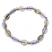 Ametrine flat beads bracelet