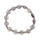 Ametrine heart beads bracelet
