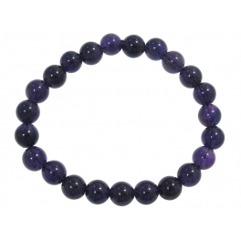 Amethyst round beads bracelet Amethyst round beads bracelet