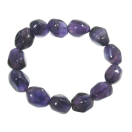 Amethyst irregular beads bracelet Amethyst irregular beads bracelet