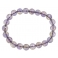 Ametrine faceted round beads bracelet