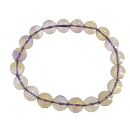 Ametrine round beads bracelet Ametrine round beads bracelet