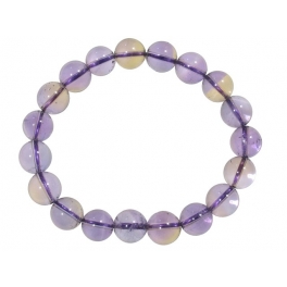 Ametrine round beads bracelet Ametrine round beads bracelet