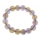 Ametrine round beads bracelet