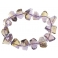 Ametrine irregular beads bracelet
