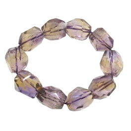 Ametrine irregular beads bracelet Ametrine irregular beads bracelet