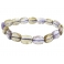 Ametrine faceted DD beads bracelet