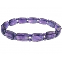 Amethyst DD beads bracelet