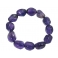 Amethyst irregular beads bracelet