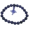 Amethyst round beads bracelet