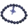 Amethyst round beads bracelet