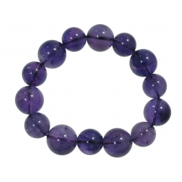 Amethyst round beads bracelet Amethyst round beads bracelet
