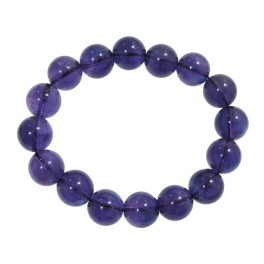 Amethyst round beads bracelet Amethyst round beads bracelet