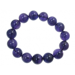 Amethyst round beads bracelet Amethyst round beads bracelet