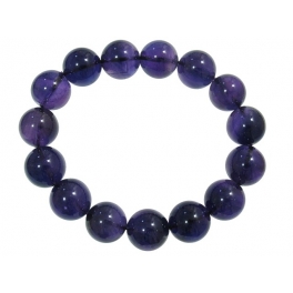 Amethyst round beads bracelet Amethyst round beads bracelet