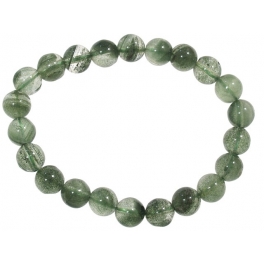 Green Phantom round beads bracelet