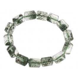 Green Phantom barrel beads bracelet Green Phantom barrel beads bracelet