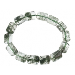 Green Phantom barrel beads bracelet Green Phantom barrel beads bracelet