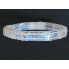 Blue sheen color Moonstone DD beads bracelet Blue sheen color Moonstone DD beads bracelet
