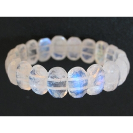 Blue sheen color Moonstone DD beads bracelet Blue sheen color Moonstone DD beads bracelet
