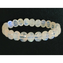 Blue sheen color Moonstone DD beads bracelet Blue sheen color Moonstone DD beads bracelet