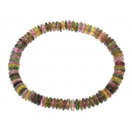 Muticolor Tourmaline round beads bracelet Muticolor Tourmaline round beads bracelet