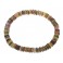 Muticolor Tourmaline round beads bracelet
