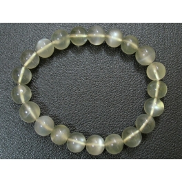 Grey color Moonstone round beads bracelet Grey color Moonstone round beads bracelet