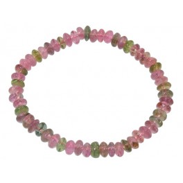 Muticolor Tourmaline round beads bracelet Muticolor Tourmaline round beads bracelet