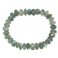 Labradorite faceted flat beads bracelet