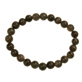 Black color Moonstone round beads bracelet Black color Moonstone round beads bracelet