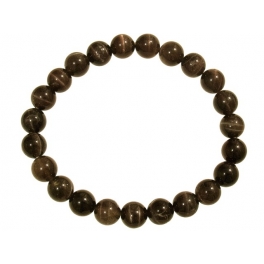 Black color Moonstone round beads bracelet Black color Moonstone round beads bracelet
