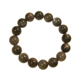 Black color Moonstone round beads bracelet Black color Moonstone round beads bracelet
