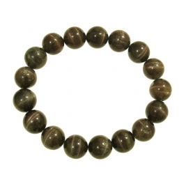 Black color Moonstone round beads bracelet Black color Moonstone round beads bracelet