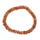 Sunstone barrel beads bracelet