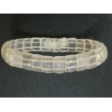 Blue sheen color Moonstone  DD beads bracelet