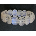 Blue sheen color Moonstone  DD beads bracelet